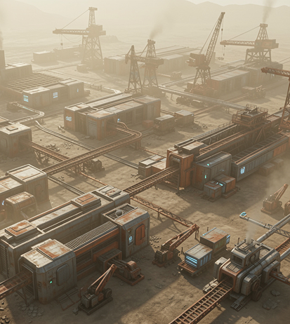 Iron factory
