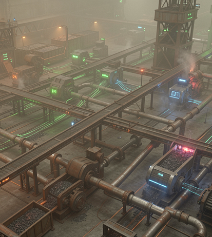 Iron pipes