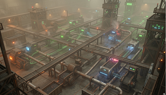 Iron pipes